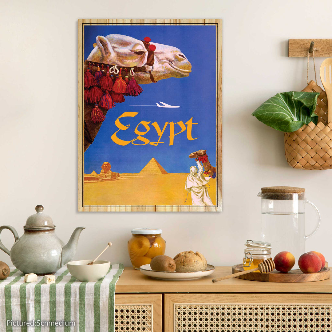 Egypt Vintage Travel Poster