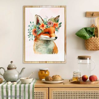 Fox Flower Crown