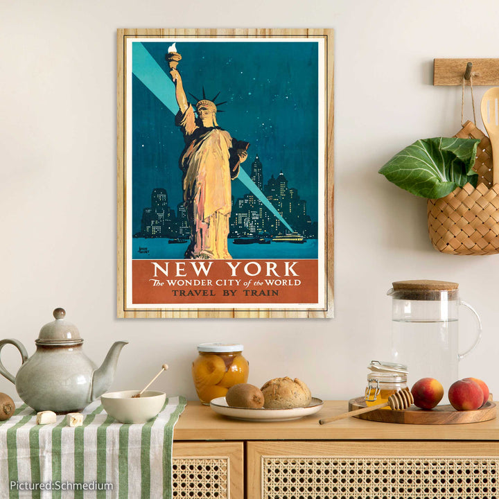 New York, the Wonder City of the World Vintage Poster