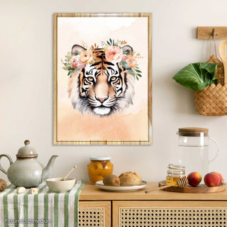 Tiger Flower Crown