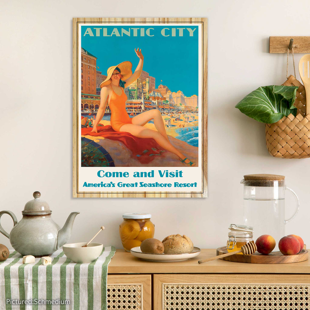 Atlantic City Travel Poster