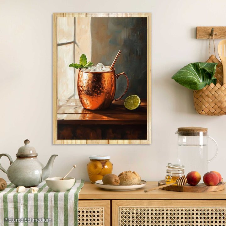 Copper Chilled Elegance: Moscow Mule