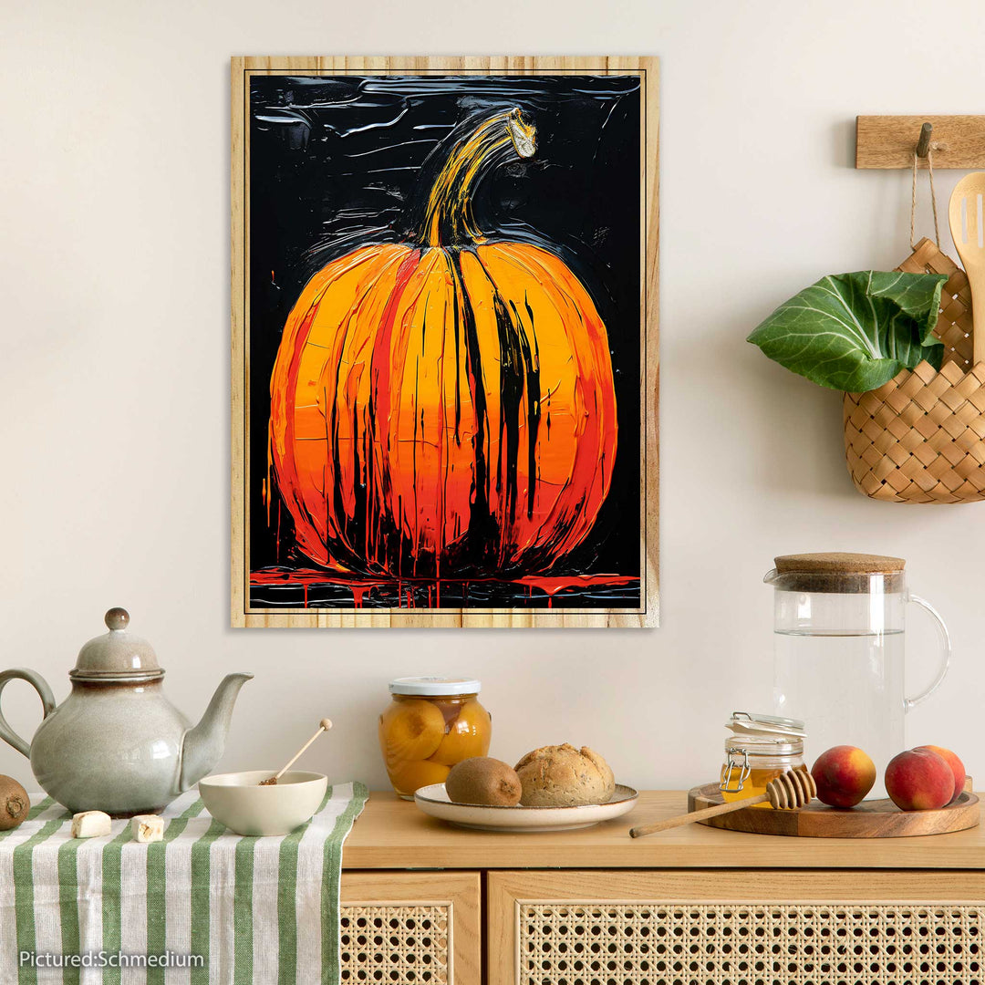 Pumpkin Oil Painting