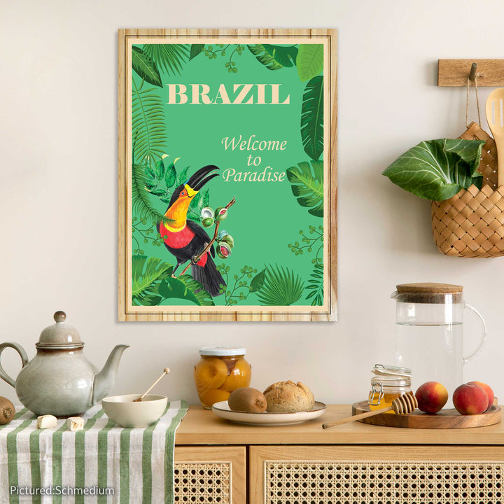 Brazil Travel Poster