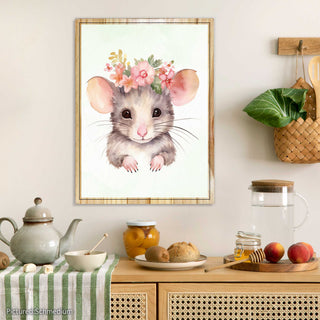 Mouse Flower Crown
