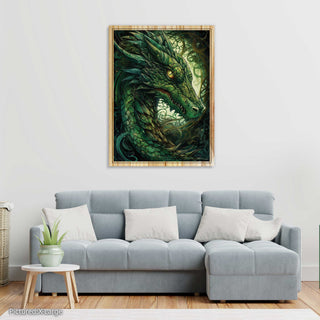 Fantasy Green Dragon