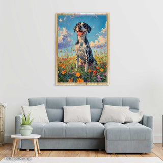 Bluetick Coonhound: Sunlit Trails