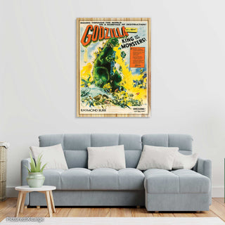 Godzilla 1956 Vintage Movie Poster