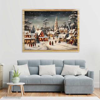 Snowy Village