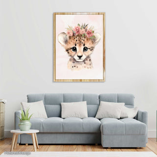 Cheetah Flower Crown