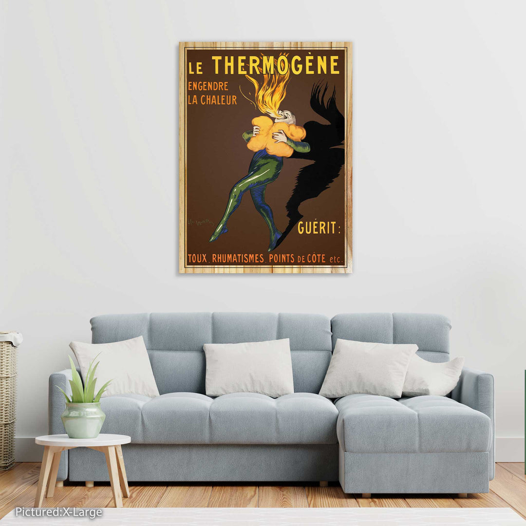 Le Thermogene by Leonetto Cappiello (1909) Vintage Ad