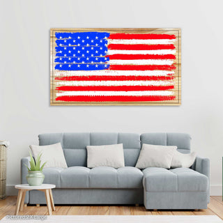 Distressed American Flag