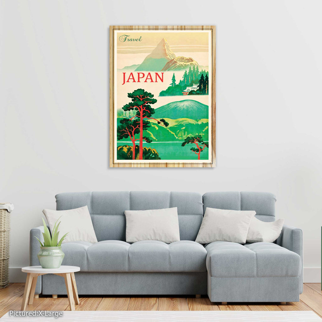 Travel Japan Vintage Travel Poster