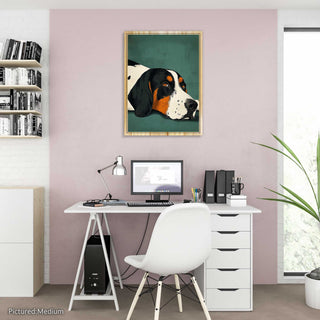 Bluetick Coonhound: Silent Devotion