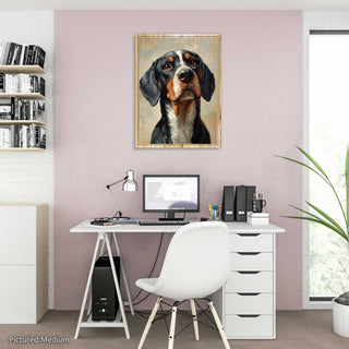Bluetick Coonhound: Those Thoughtful Eyes