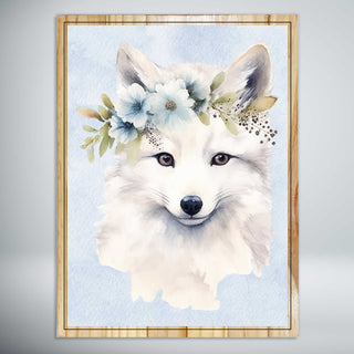 Arctic Fox Flower Crown