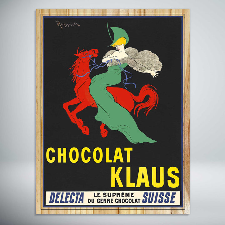 Chocolat Klaus by Leonetto Cappiello (1903) Vintage Ad