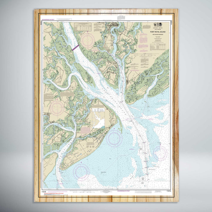 Port Royal Sound Nautical Map (NOAA)