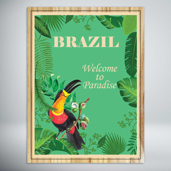 Brazil Travel Poster