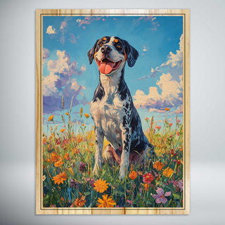 Bluetick Coonhound: Sunlit Trails