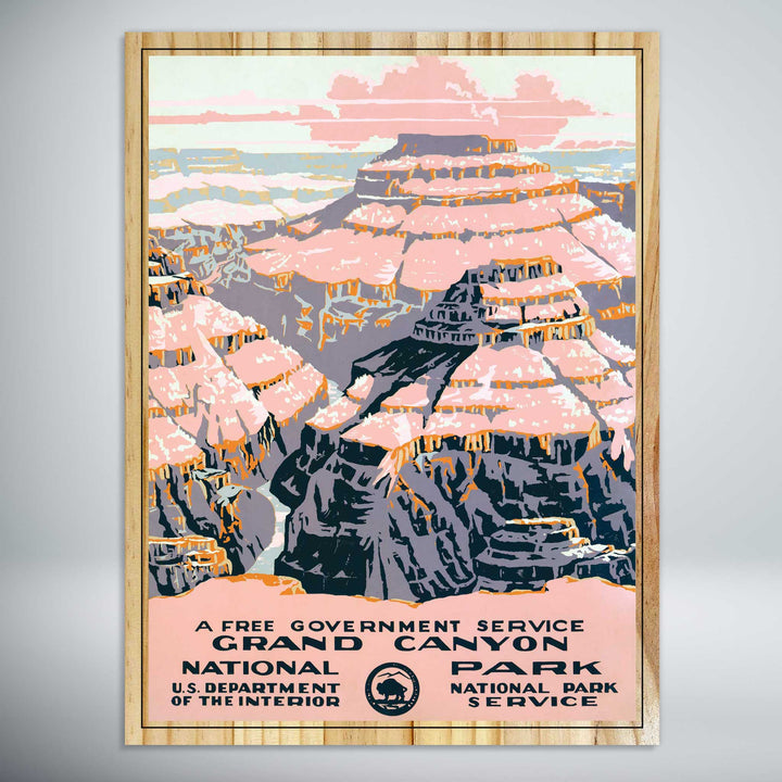 Grand Canyon National Park Travel Poster