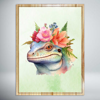 Lizard Flower Crown