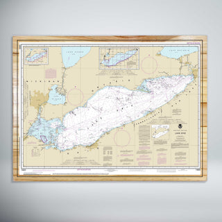 Lake Erie Nautical Map (NOAA)