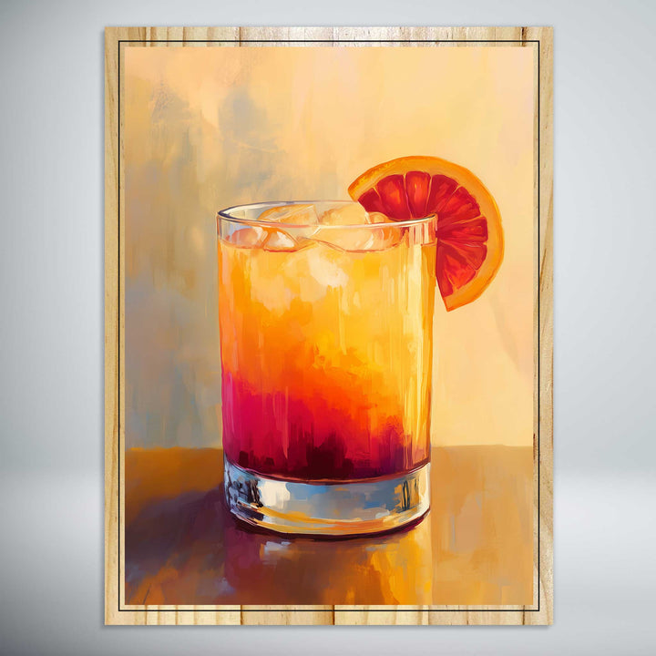 Sunrise in a Glass: Tequila Sunrise