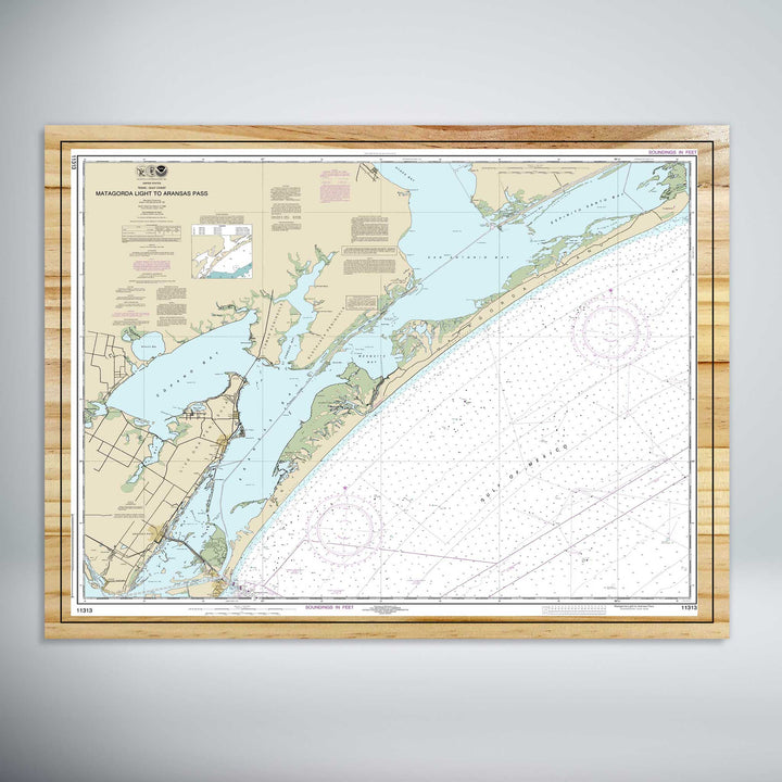 San Antonio Bay Nautical Map (NOAA)