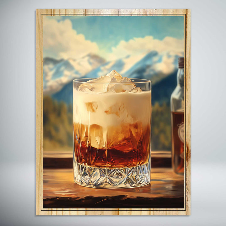 Frost & Firewater: White Russian Cocktail