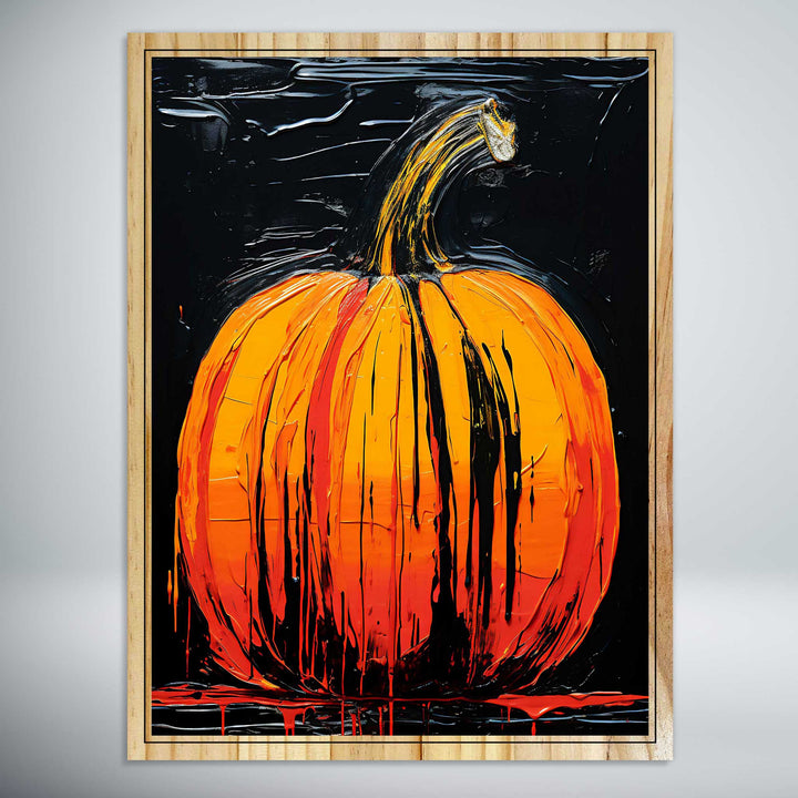 Pumpkin Oil Painting