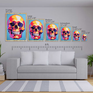 Pop Art Skull