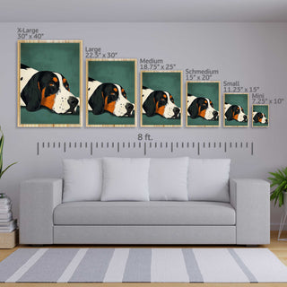 Bluetick Coonhound: Silent Devotion