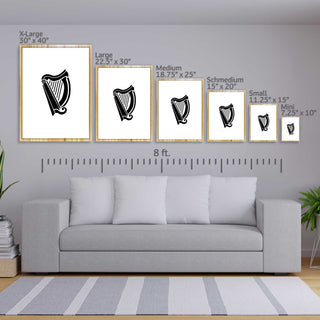 Irish Harp Symbol