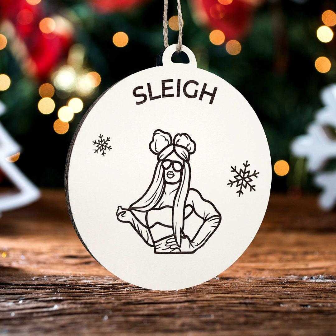 Sleigh Ornament