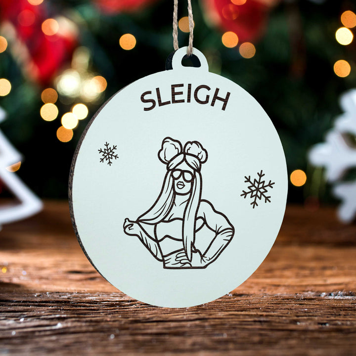 Sleigh Ornament