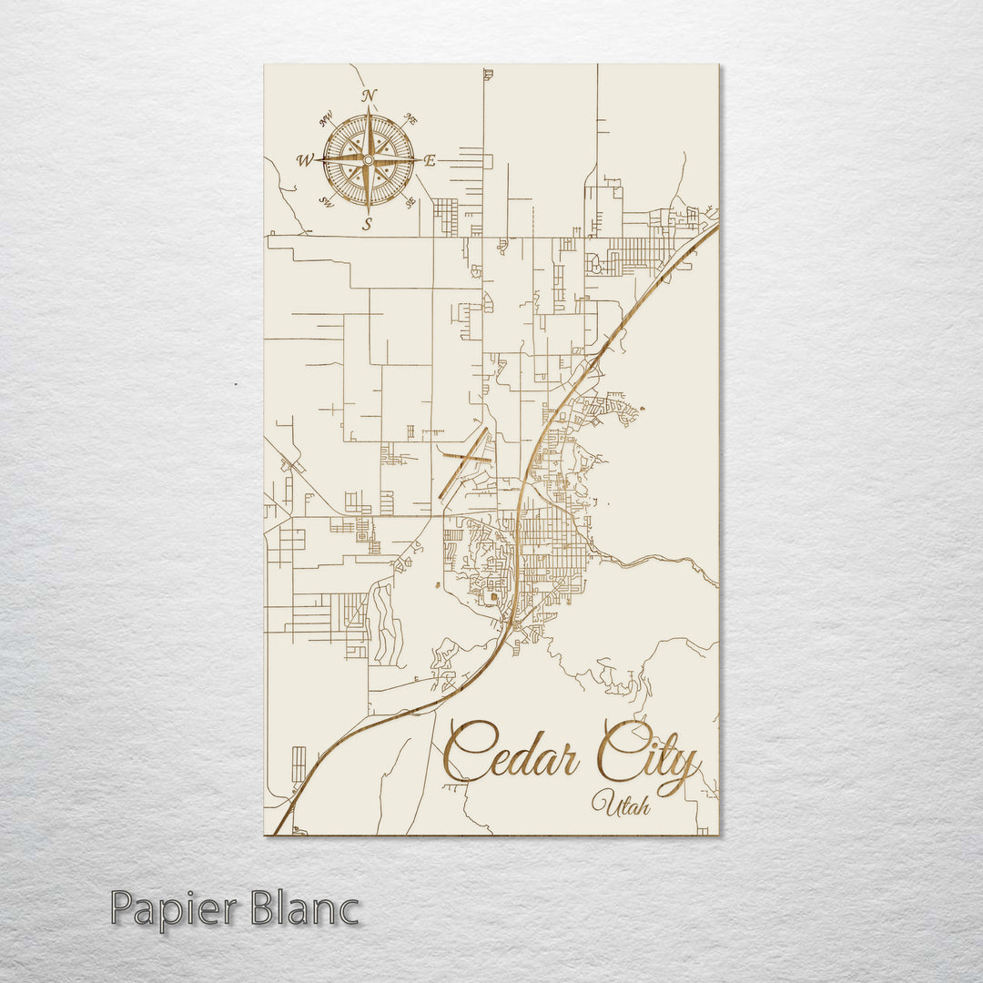 Cedar City, Utah Street Map