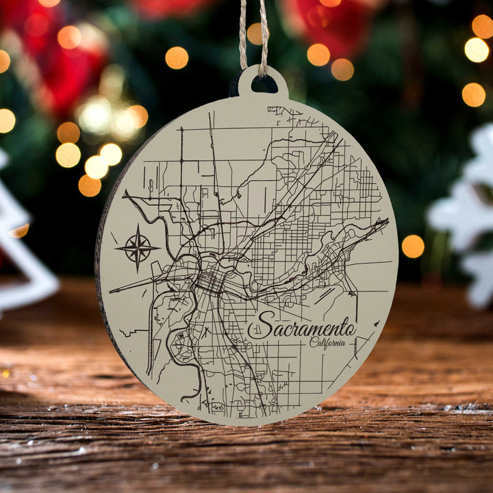 Sacramento, California Ornament