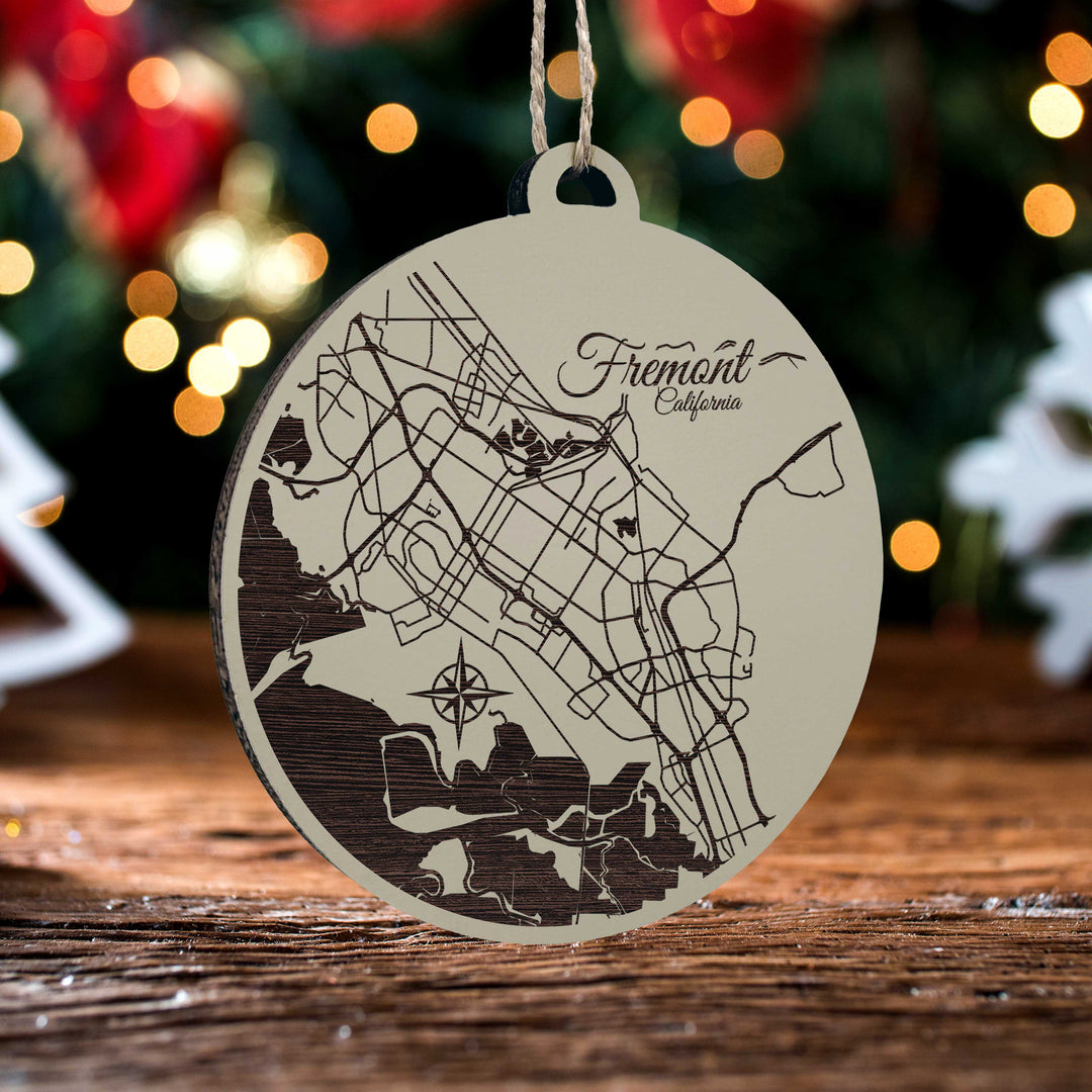 Fremont, California Round Ornament