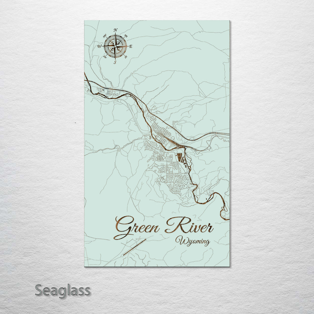 Green River, Wyoming Street Map