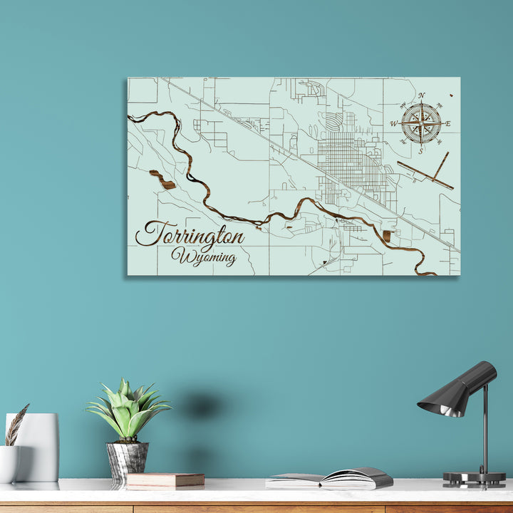 Torrington, Wyoming Street Map