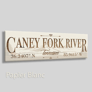 Caney Fork River, Tennnessee Mountain and Lake