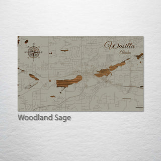 Wasilla, Alaska Street Map