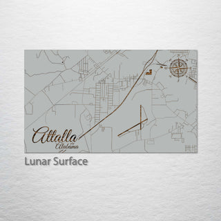 Attalla, Alabama Street Map
