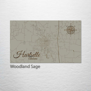 Hartselle, Alabama Street Map