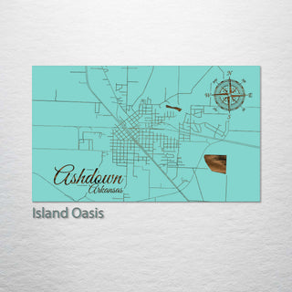 Ashdown, Arkansas Street Map