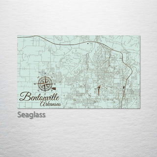 Bentonville, Arkansas Street Map