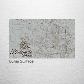Bentonville, Arkansas Street Map