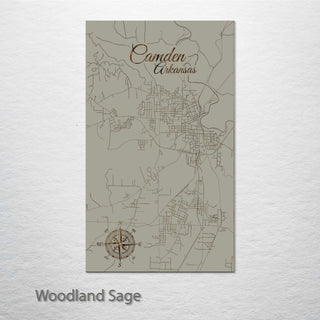 Camden, Arkansas Street Map