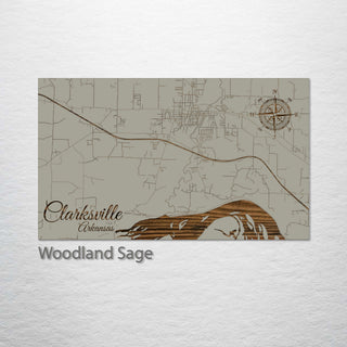 Clarksville, Arkansas Street Map